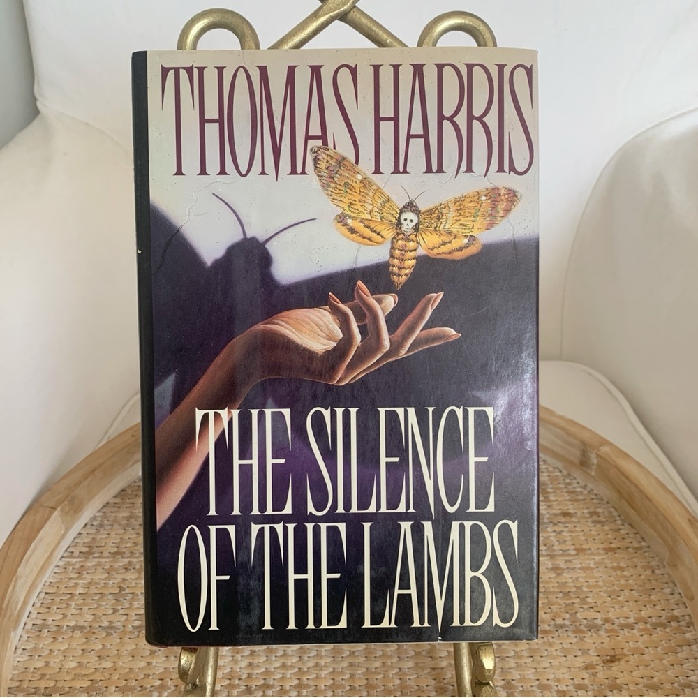 Vintage 1988 Hardcover The Silence of the Lambs Book Rare in this Condition